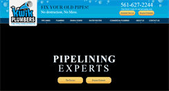 Desktop Screenshot of kwikplumbers.com